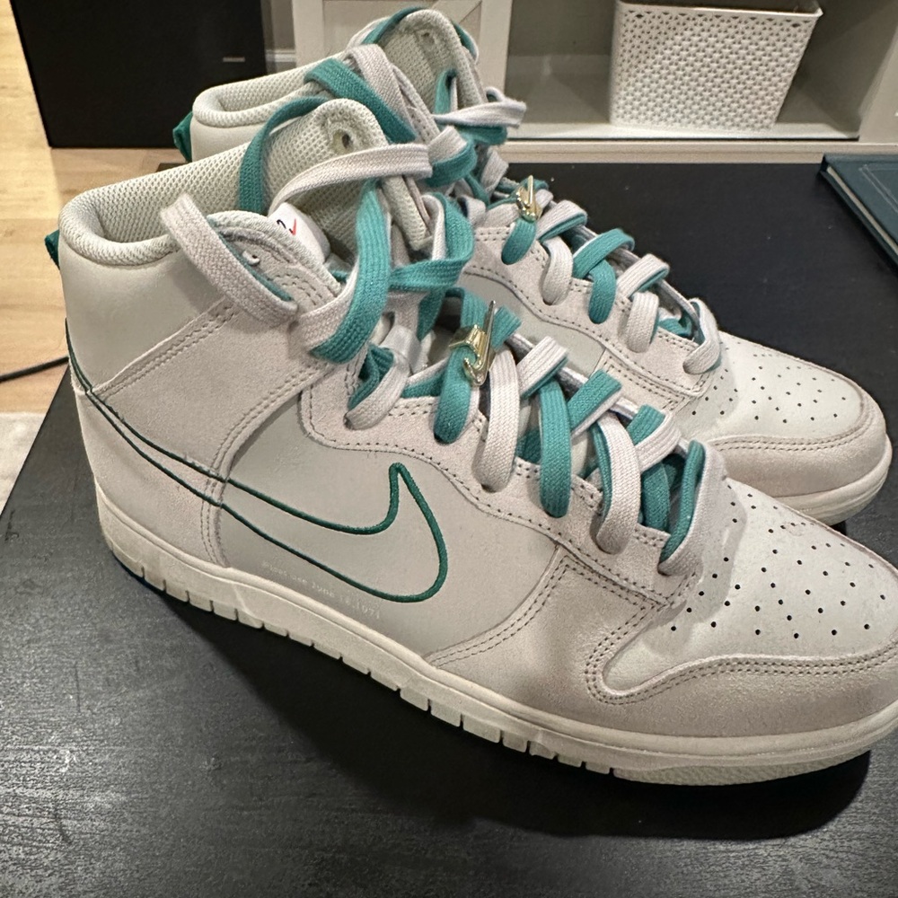 Nike Dunk High, First Use Sail.